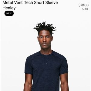Men’s Lululemon 🍋 Metal Vent Tech Short Sleeve